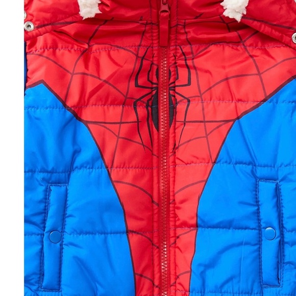 Marvel Superhero Costume Jacket - Red and Blue - Picture 3 of 9